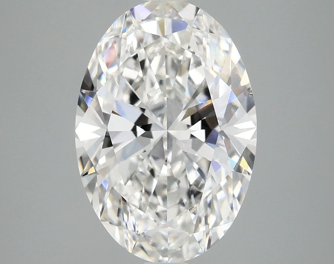 4.08 ct. oval Lab Grown Diamond front image