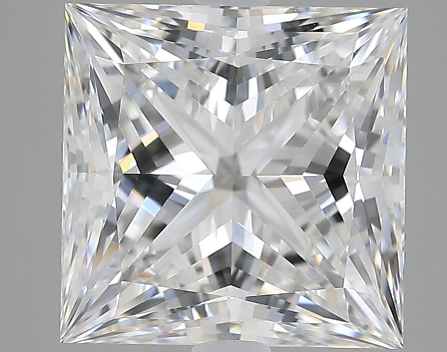 4.60 ct. princess Lab Grown Diamond front image