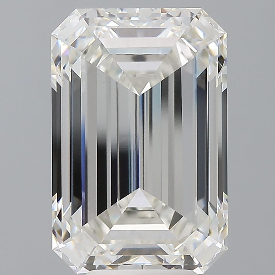 7.56 ct. emerald Lab Grown Diamond front image