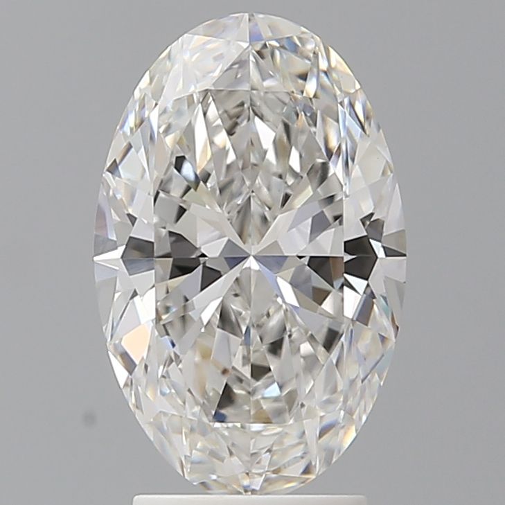 3.10 ct. oval Lab Grown Diamond front image