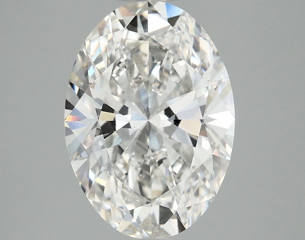 3.09 ct. oval Lab Grown Diamond front image