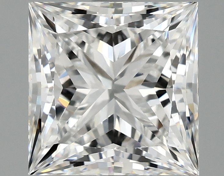 2.08 ct. princess Lab Grown Diamond front image