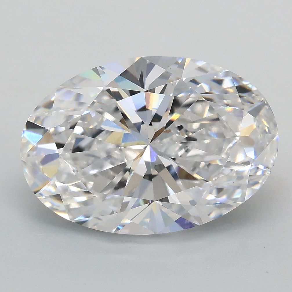 3.06 ct. oval Lab Grown Diamond front image