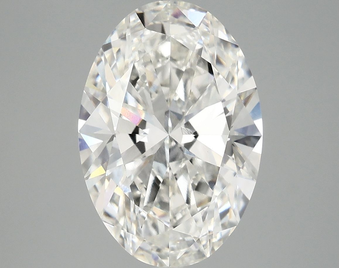 4.09 ct. oval Lab Grown Diamond front image