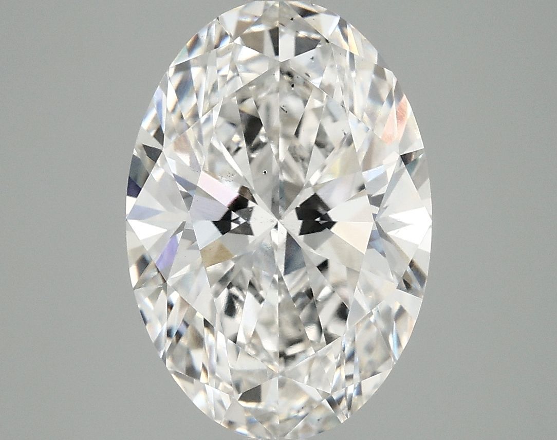 4.10 ct. oval Lab Grown Diamond front image
