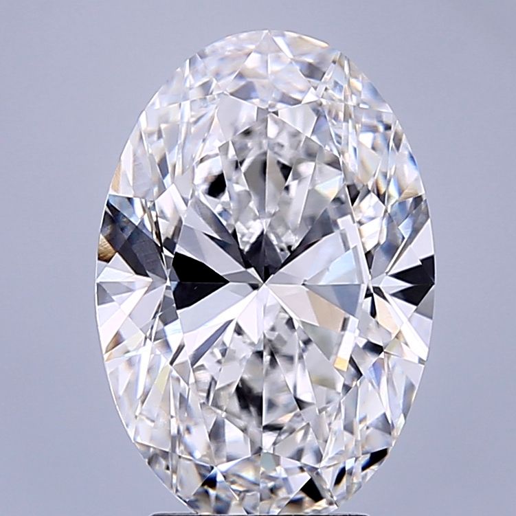4.08 ct. oval Lab Grown Diamond front image