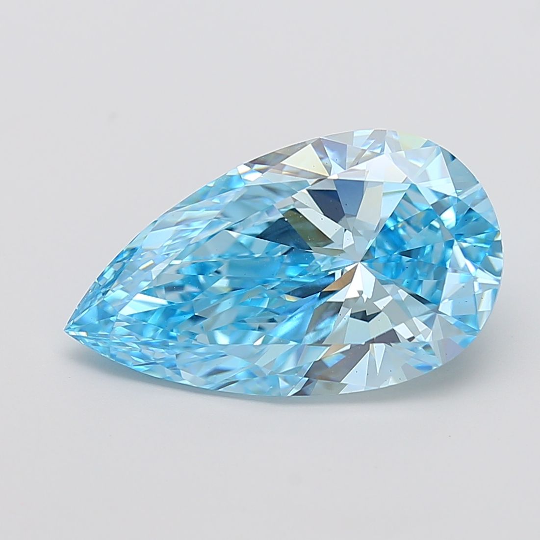 8.02 ct. pear Lab Grown Diamond front image