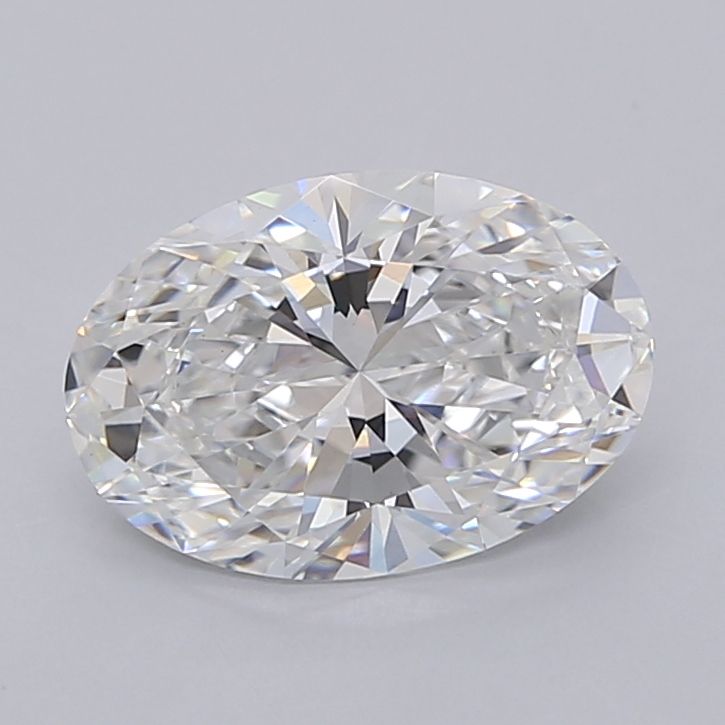 2.02 ct. oval Lab Grown Diamond front image