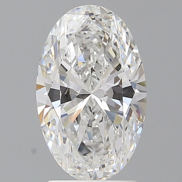 2.60 ct. oval Lab Grown Diamond front image