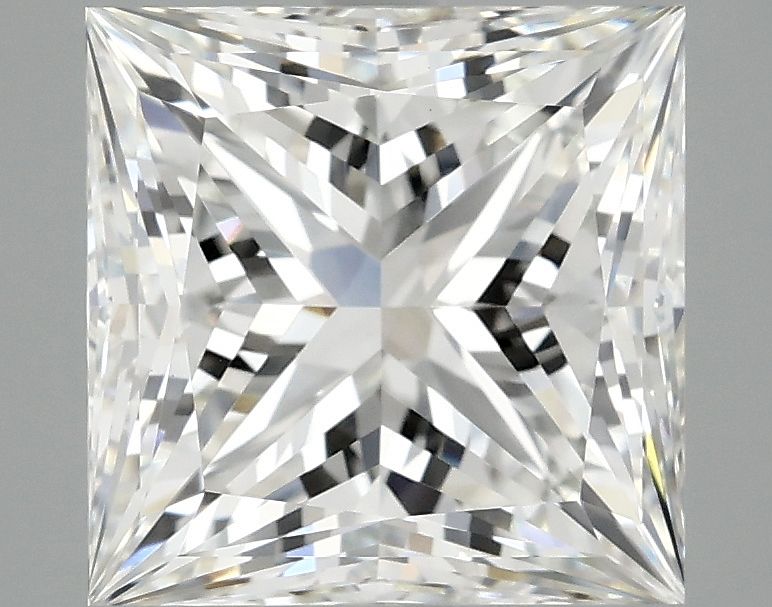 4.12 ct. princess Lab Grown Diamond front image