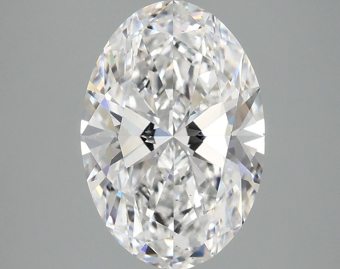 3.92 ct. oval Lab Grown Diamond front image