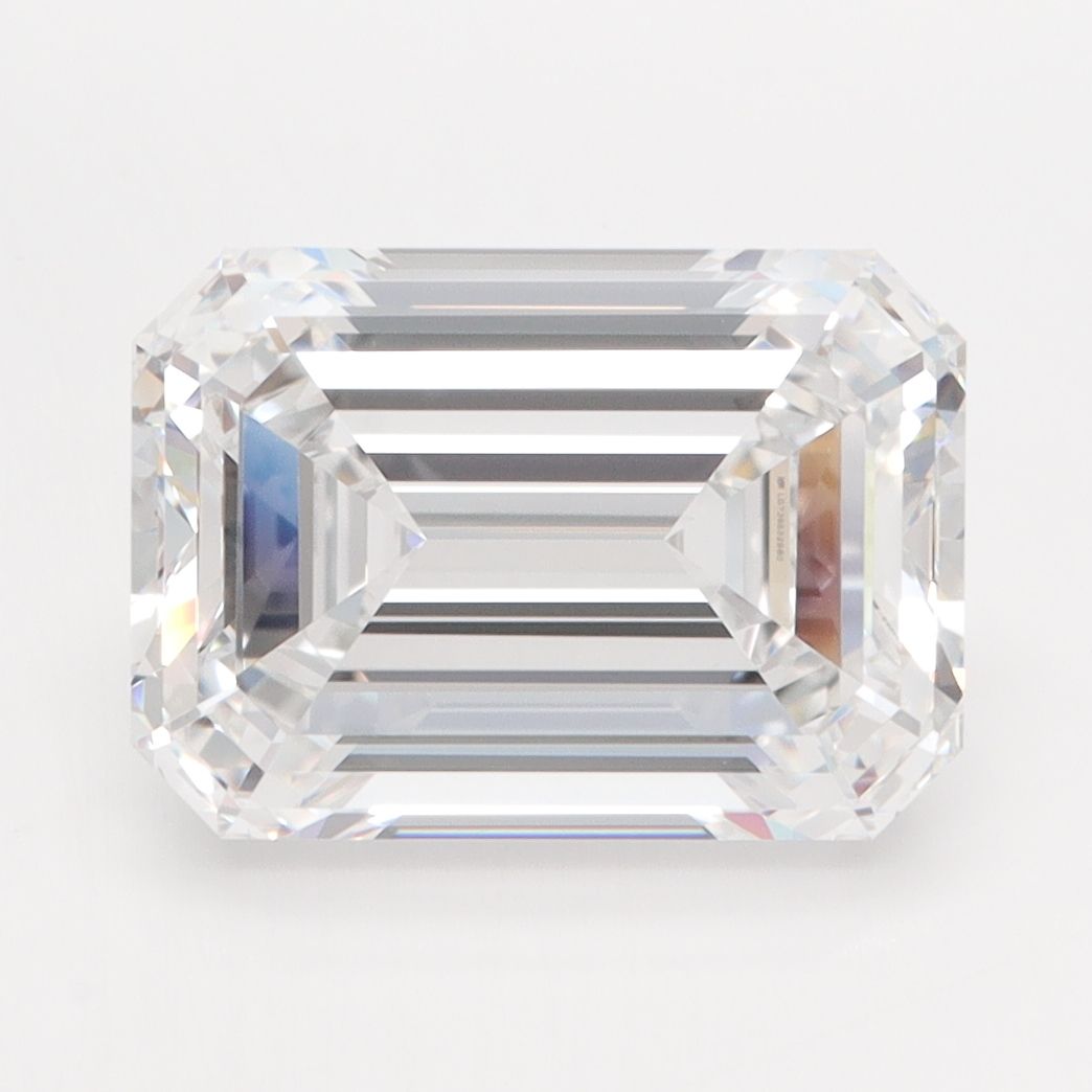 Diament LG szmaragdowy, 4.29 ct, D, IF