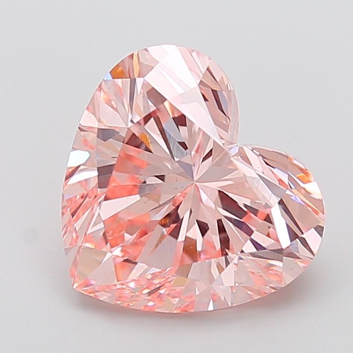 5.69 ct. heart Lab Grown Diamond front image
