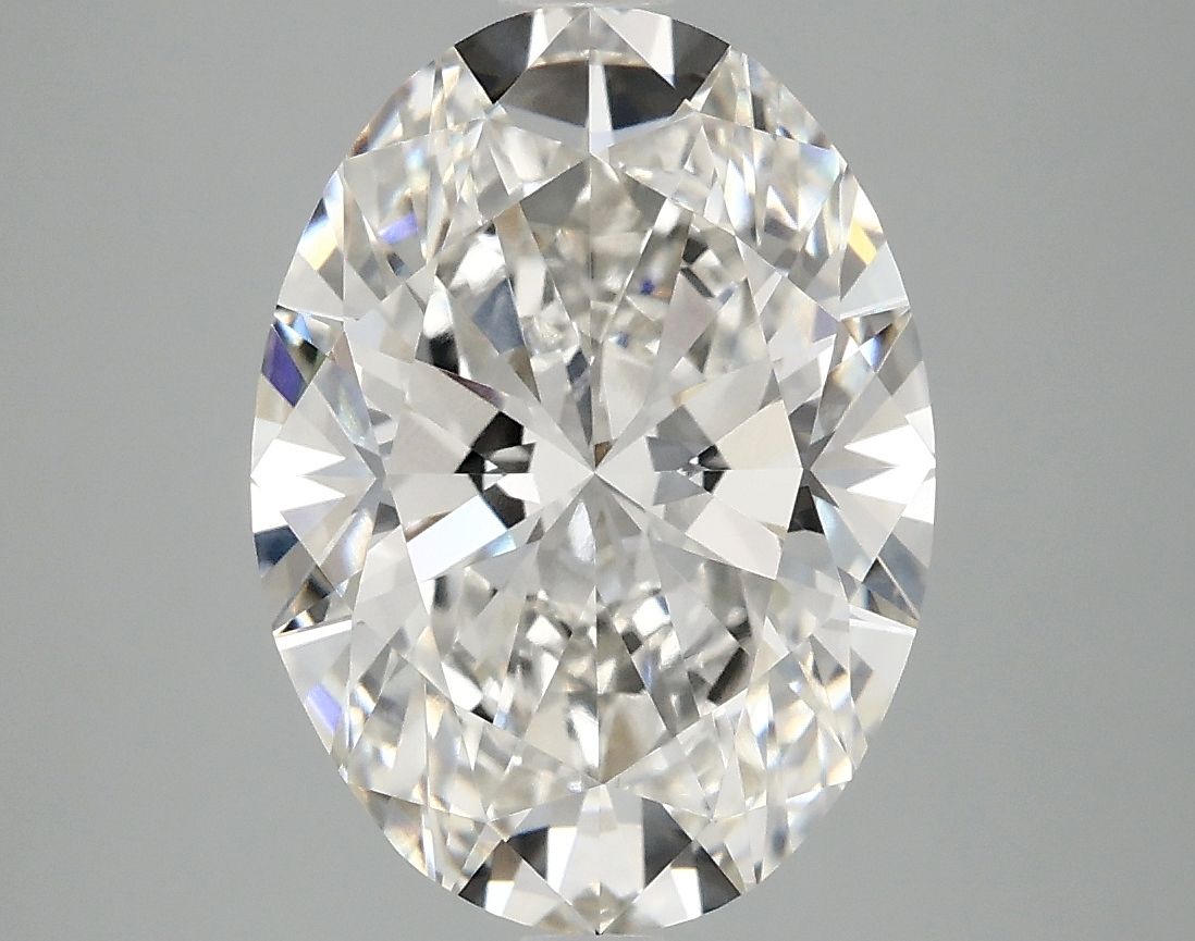 4.10 ct. oval Lab Grown Diamond front image