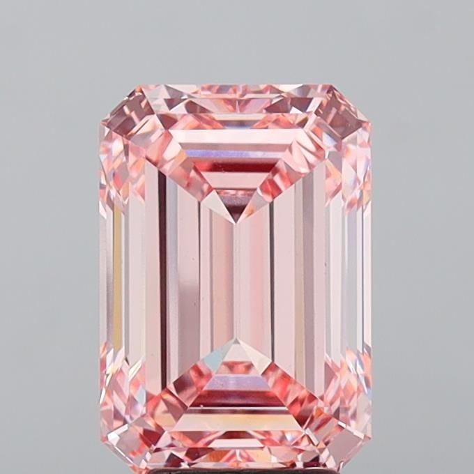 5.03 ct. emerald Lab Grown Diamond front image