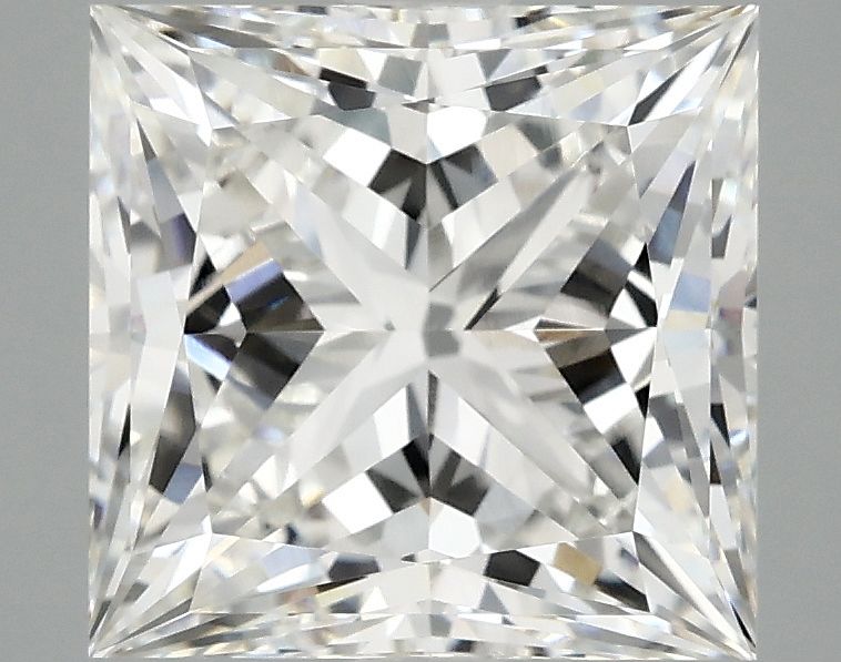 4.19 ct. princess Lab Grown Diamond front image