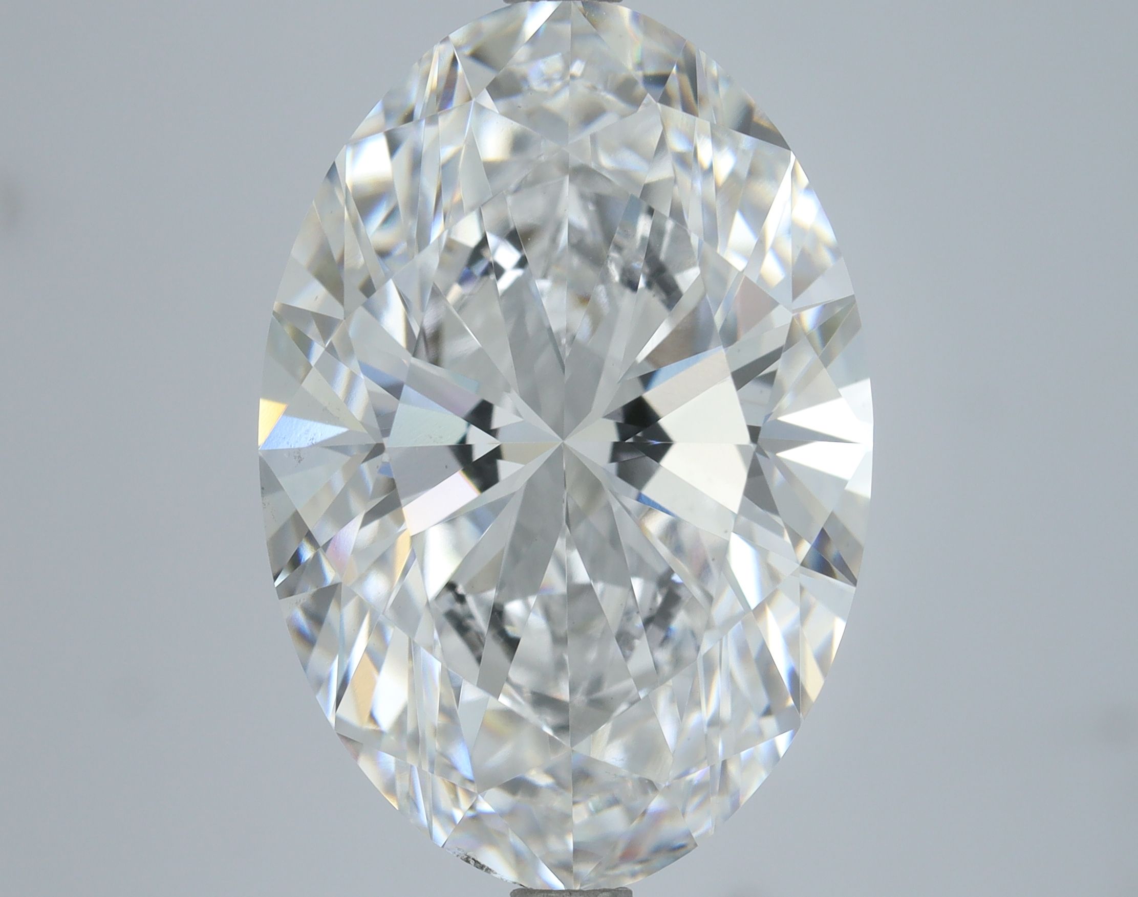 6.51 ct. oval Lab Grown Diamond front image