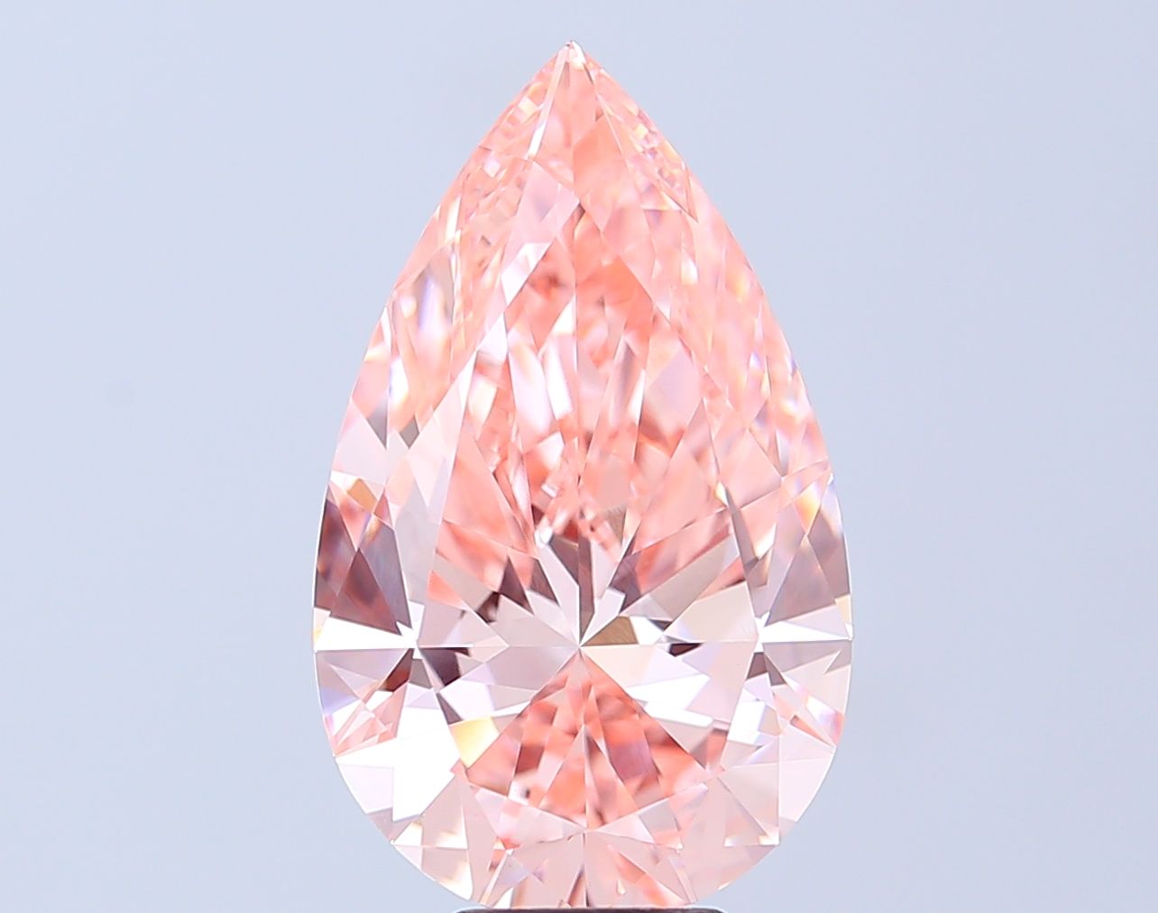 7.01 ct. pear Lab Grown Diamond front image