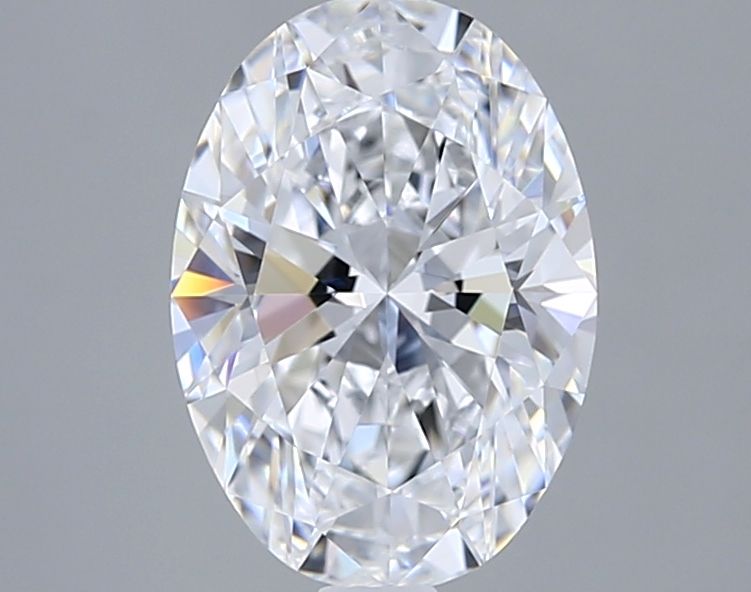 2.02 ct. oval Lab Grown Diamond front image