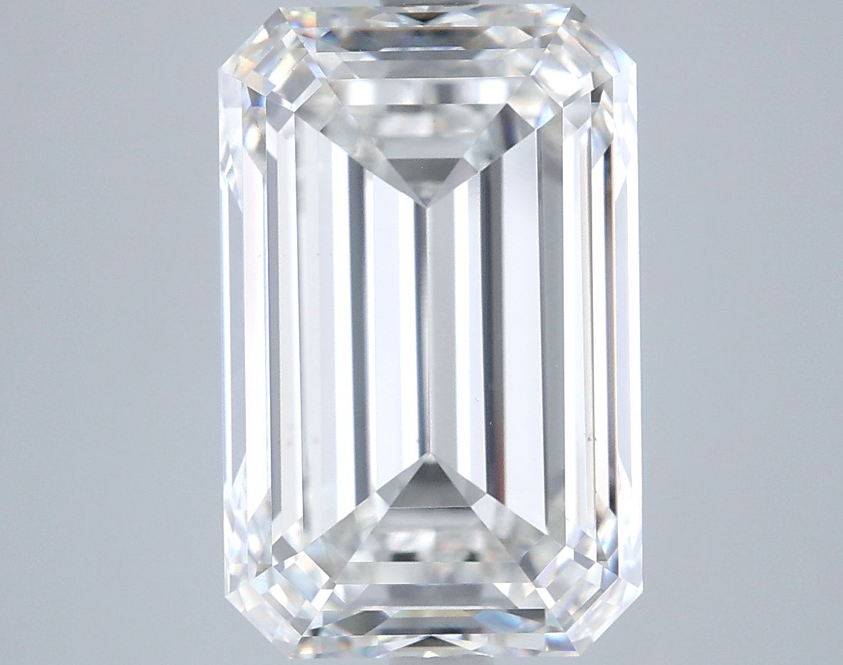 7.72 ct. emerald Lab Grown Diamond front image