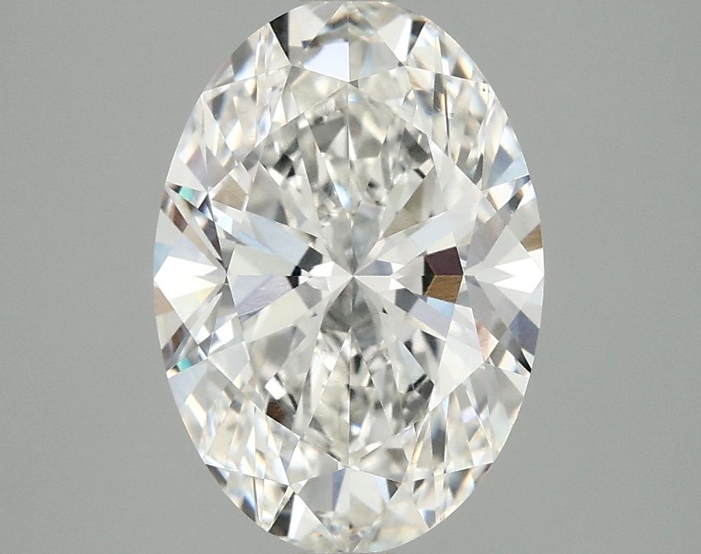 3.10 ct. oval Lab Grown Diamond front image