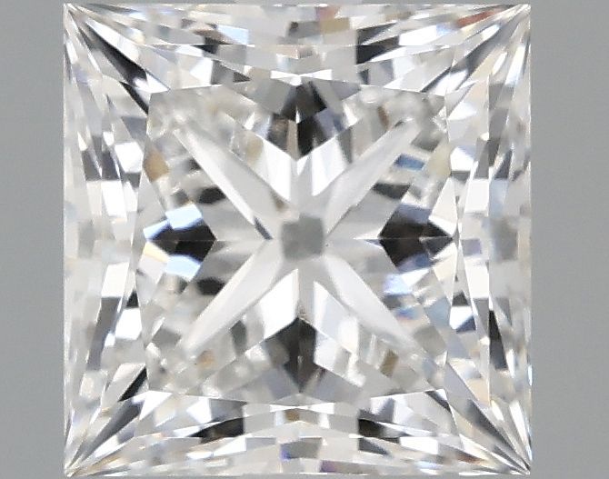 2.10 ct. princess Lab Grown Diamond front image