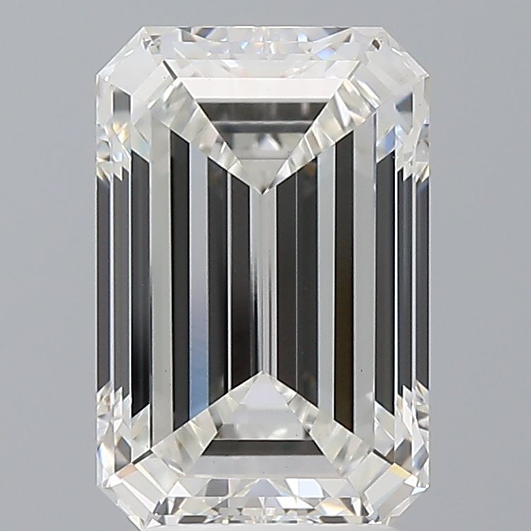 3.55 ct. emerald Lab Grown Diamond front image