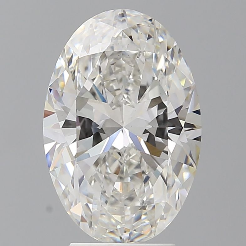 4.10 ct. oval Lab Grown Diamond front image