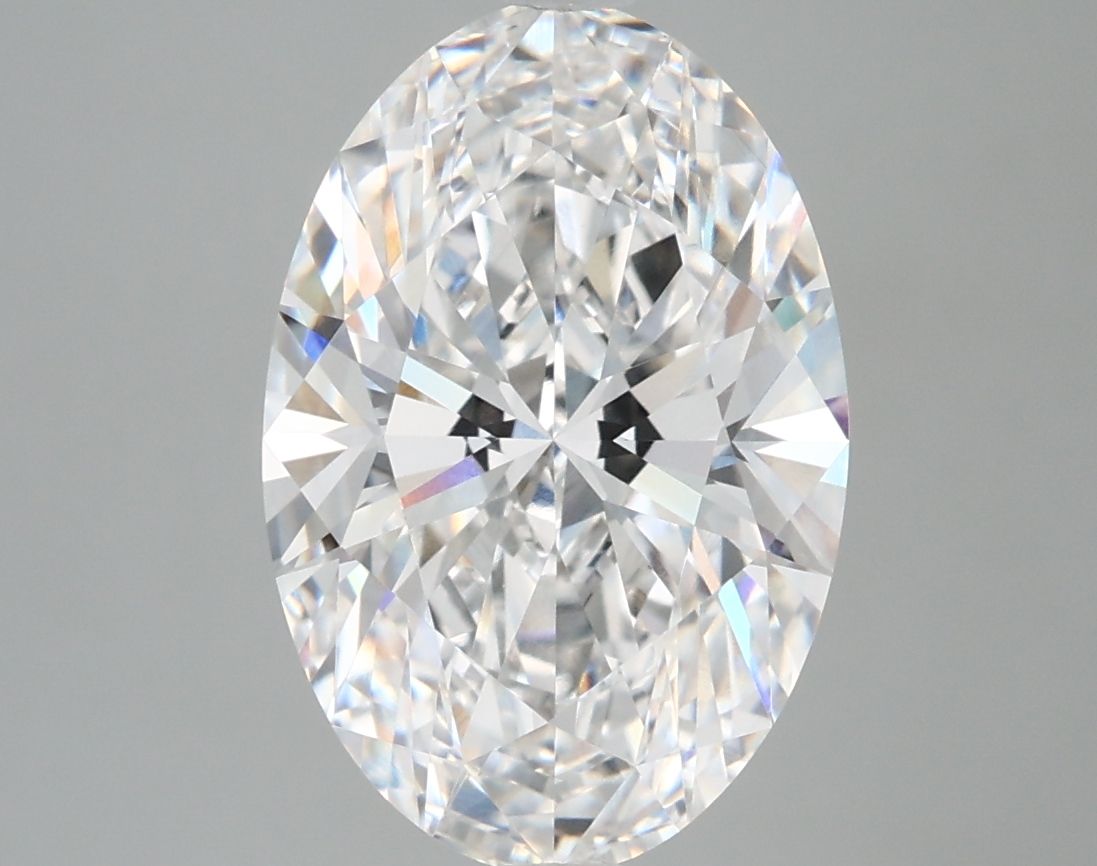 4.09 ct. oval Lab Grown Diamond front image