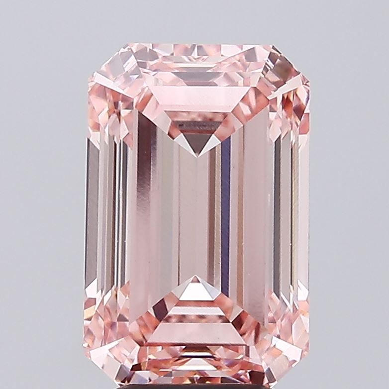 5.21 ct. emerald Lab Grown Diamond front image