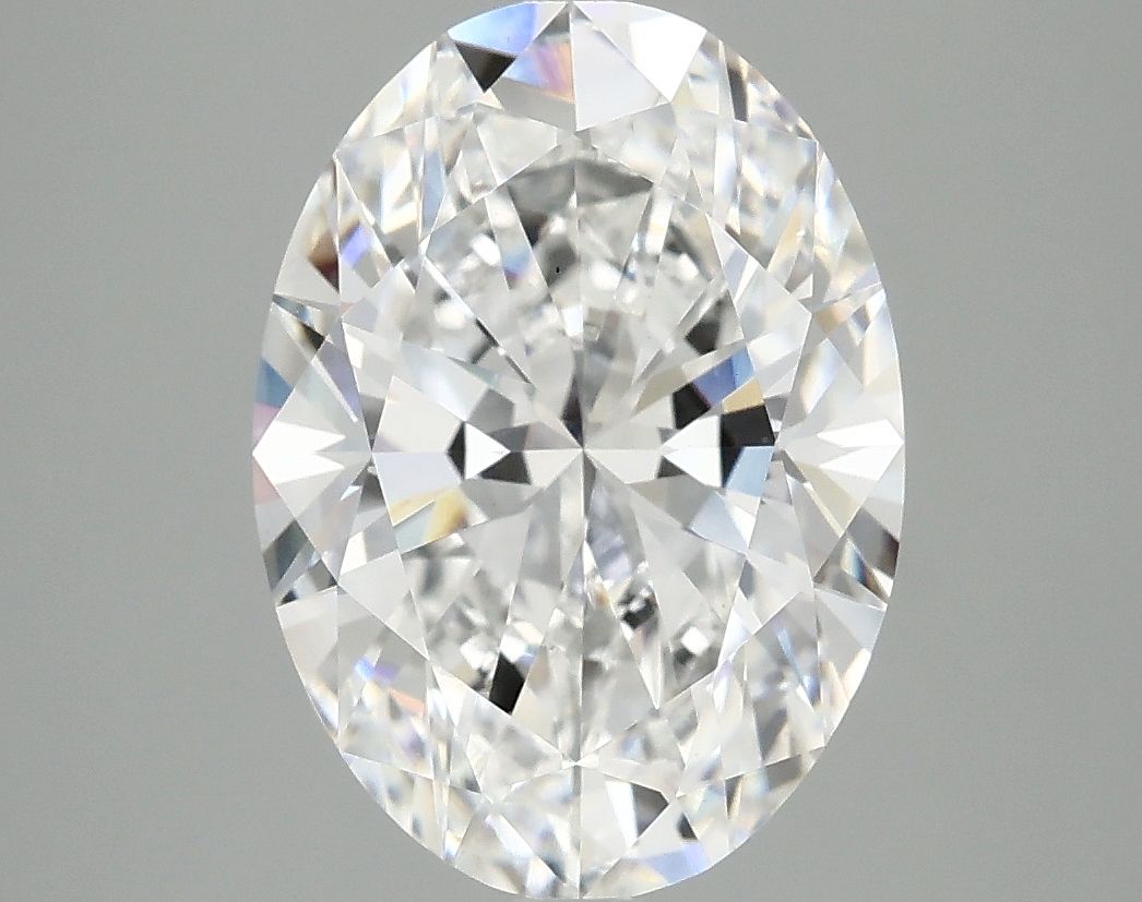3.80 ct. oval Lab Grown Diamond front image