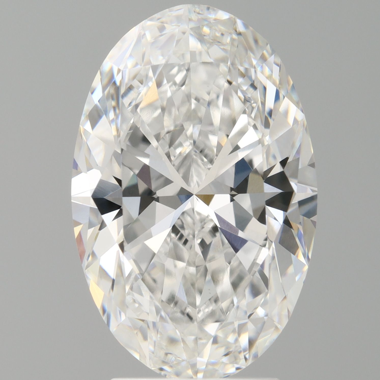 4.02 ct. oval Lab Grown Diamond front image