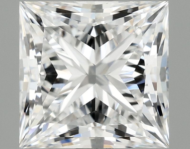 2.10 ct. princess Lab Grown Diamond front image