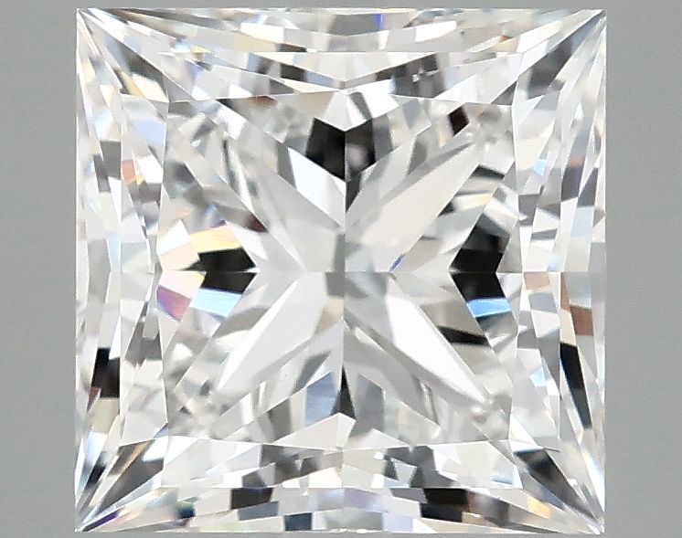 4.17 ct. princess Lab Grown Diamond front image