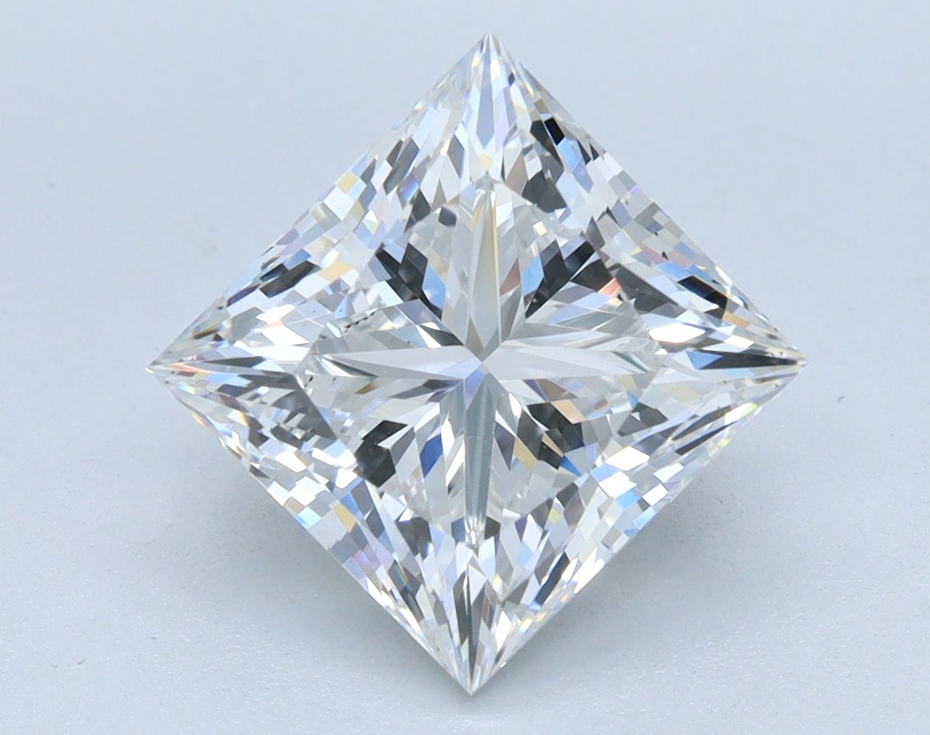 4.00 ct. princess Lab Grown Diamond front image