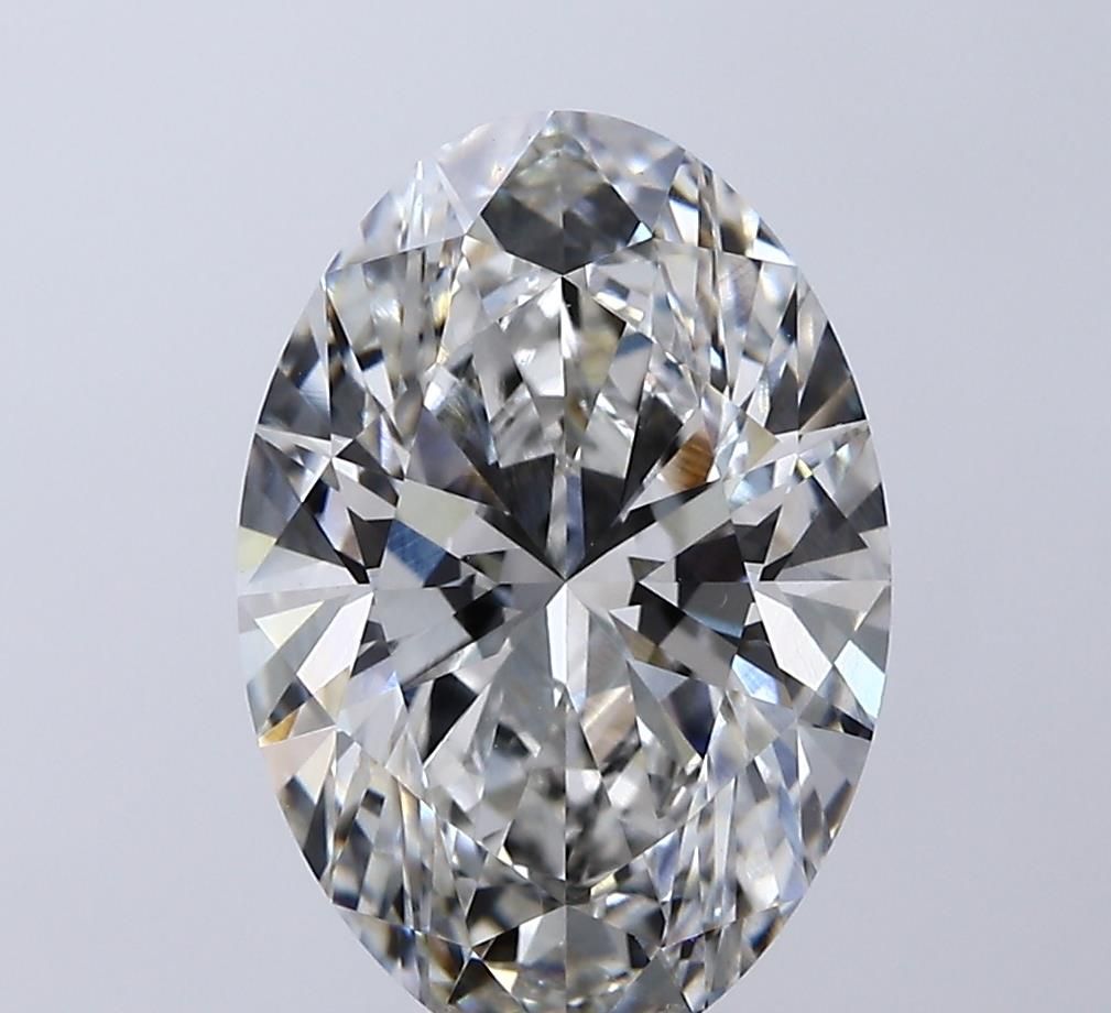 4.05 ct. oval Lab Grown Diamond front image