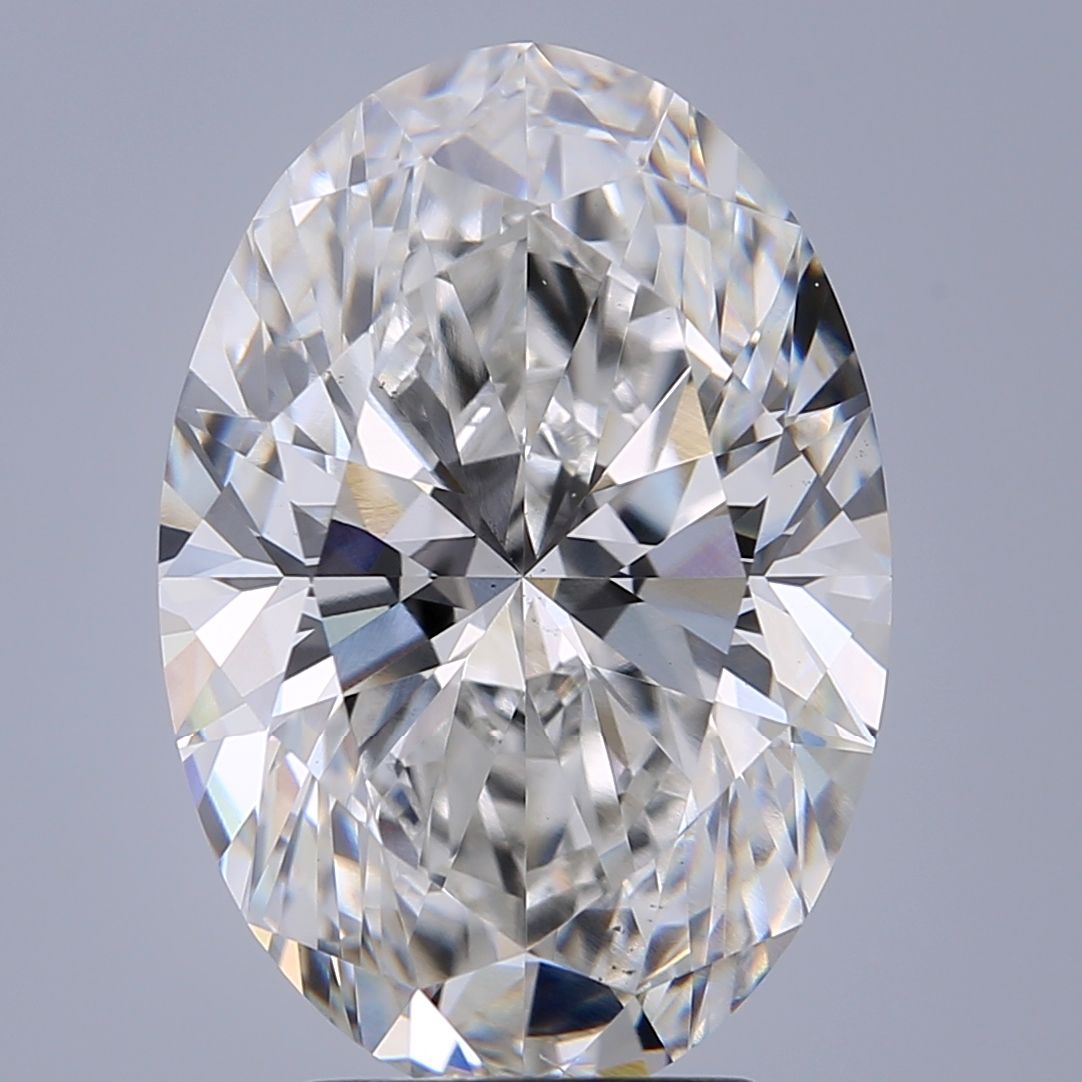 3.77 ct. oval Lab Grown Diamond front image