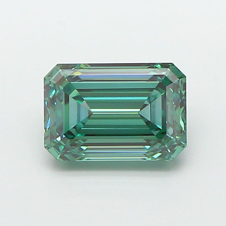 1.57 ct. emerald Lab Grown Diamond front image
