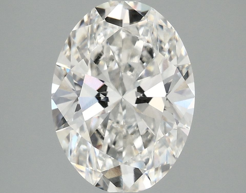 3.02 ct. oval Lab Grown Diamond front image