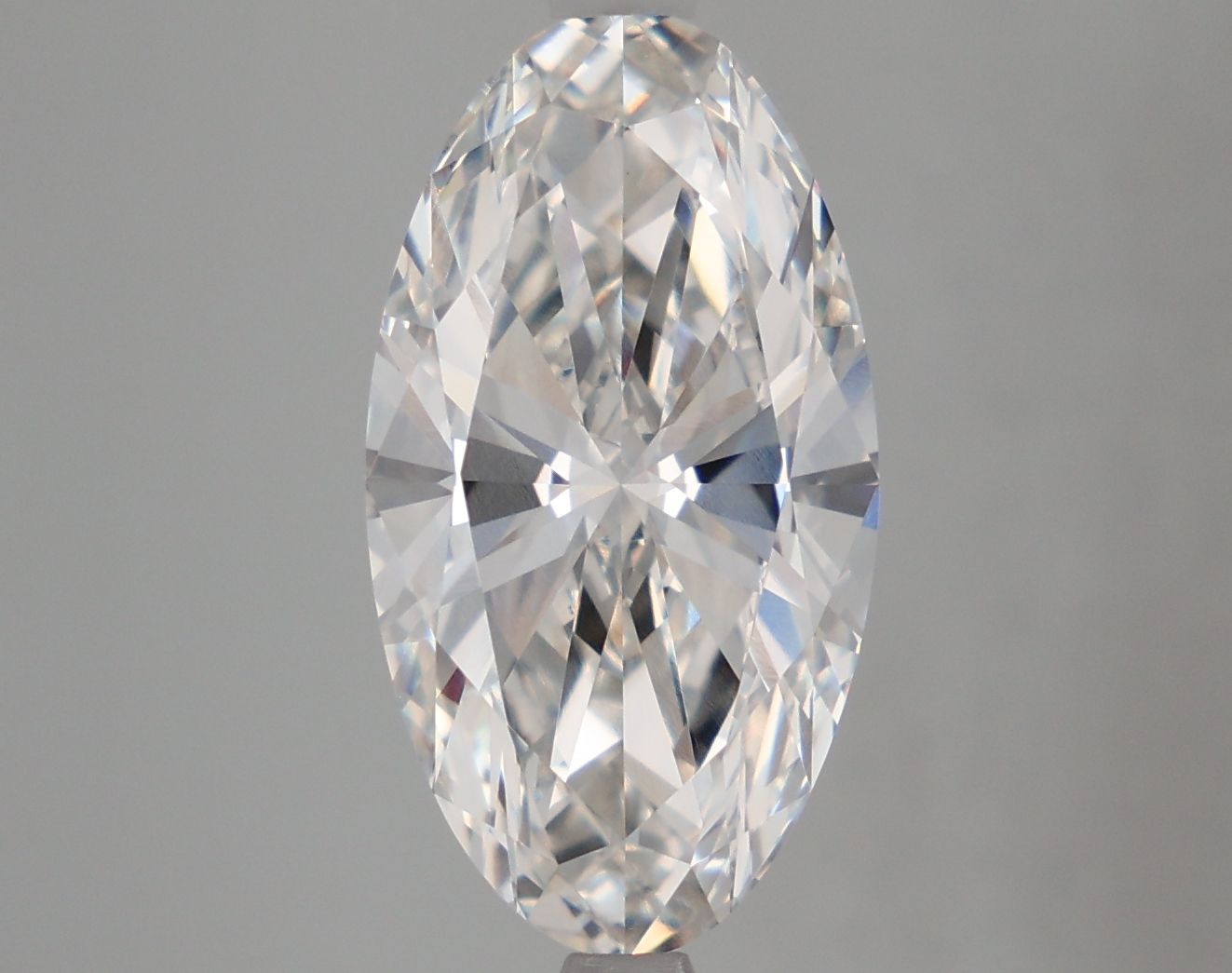 4.50 ct. oval Lab Grown Diamond front image