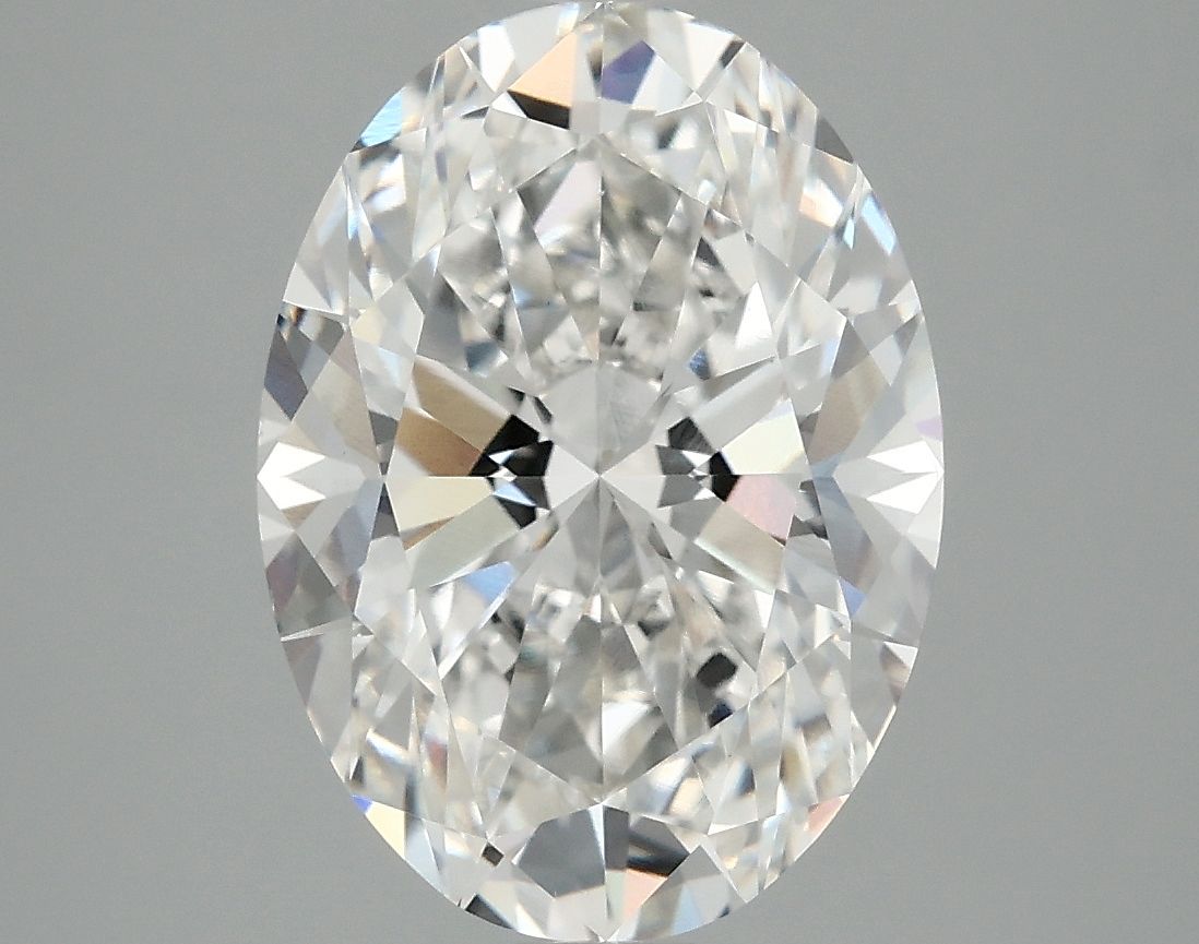 3.83 ct. oval Lab Grown Diamond front image