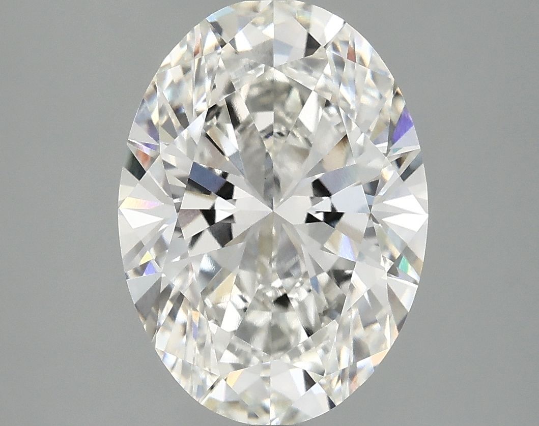 4.09 ct. oval Lab Grown Diamond front image