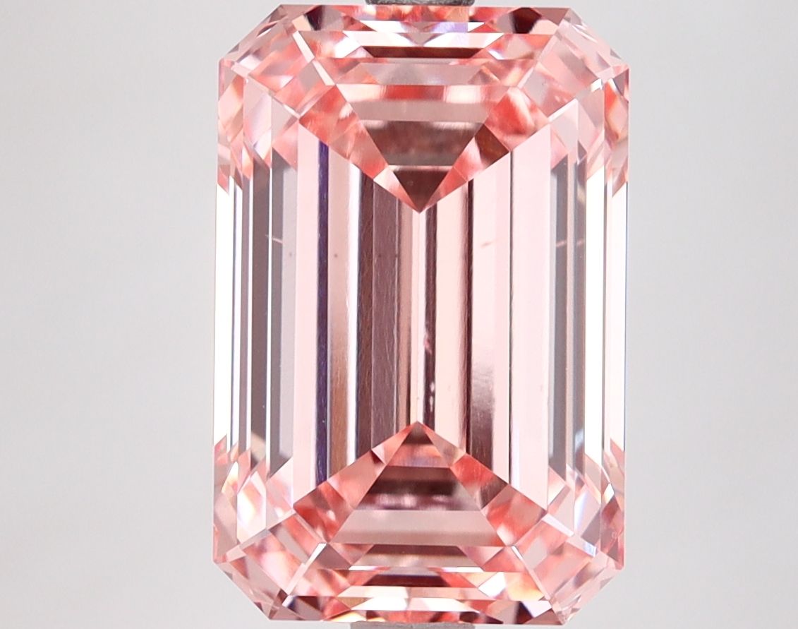 5.11 ct. emerald Lab Grown Diamond front image