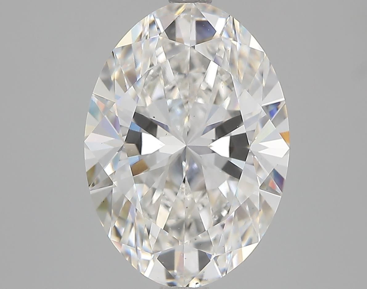 4.11 ct. oval Lab Grown Diamond front image