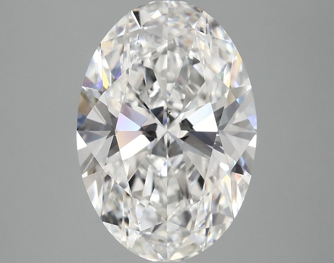 4.09 ct. oval Lab Grown Diamond front image