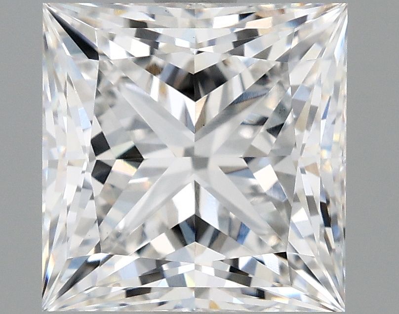 2.10 ct. princess Lab Grown Diamond front image