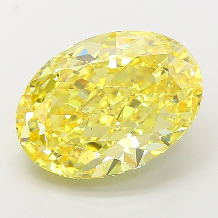 6.08 ct. oval Lab Grown Diamond front image