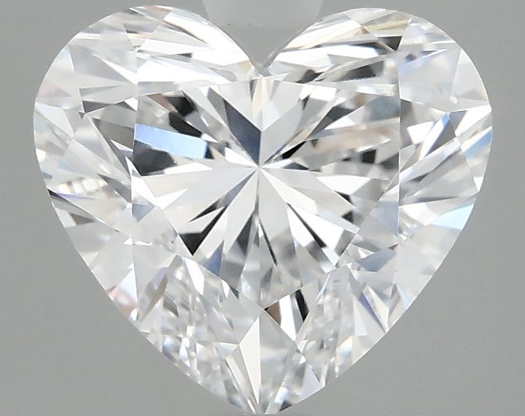 3.06 carat d VS2 EX Cut IGI heart diamond