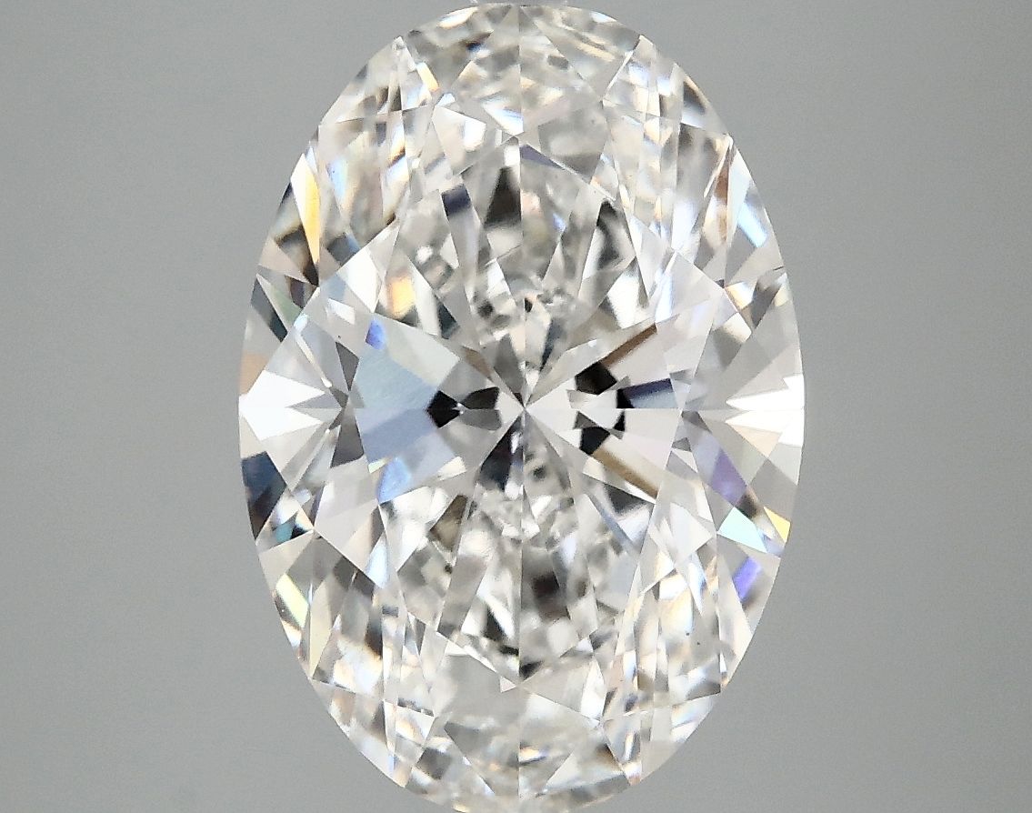 4.10 ct. oval Lab Grown Diamond front image