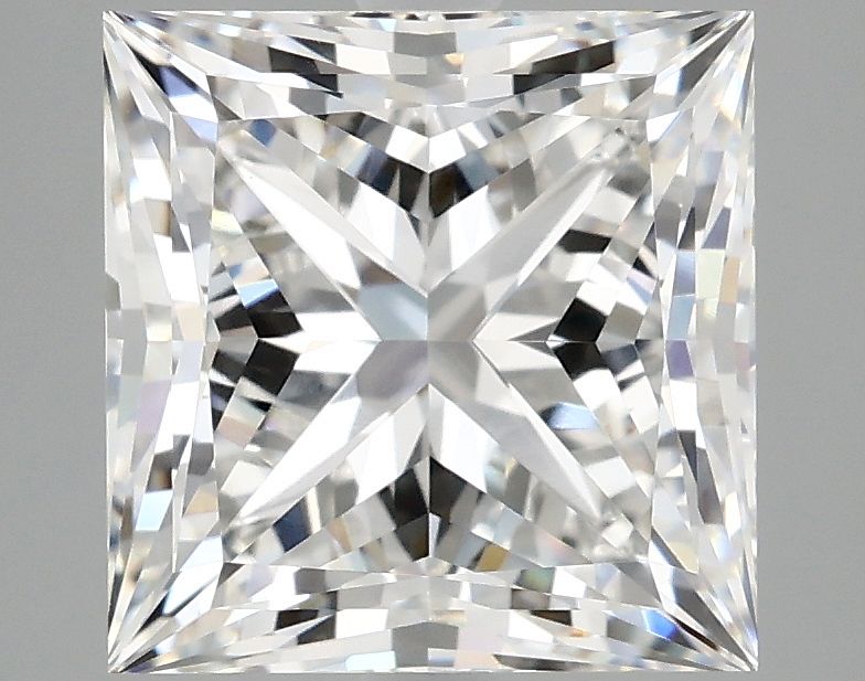 4.20 ct. princess Lab Grown Diamond front image